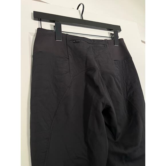 $108 New Athleta Peak Hybrid Fleece Tight - Black - Small - Picture 8 of 10